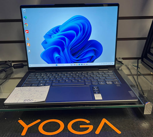 Laptop Lenovo Yoga 14 pouces i7-1255u 1,7ghz 16Go SSD 512Go NVME Garantie 6 mois + tx