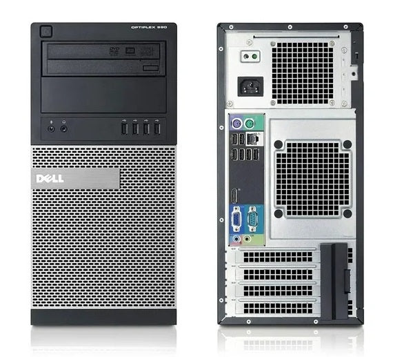 Desktop PC Dell Optiplex 990 SSD NEUF 512Go i5-2500 3,3GHz 16Go