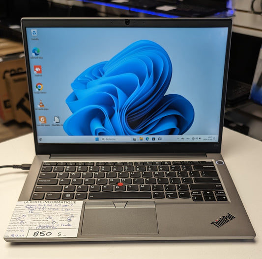 BRAND NEW Laptop Lenovo ThinkPad E14 Gen 4 i5-1235u 16Go SSD 512Go 14po FHD HDMI