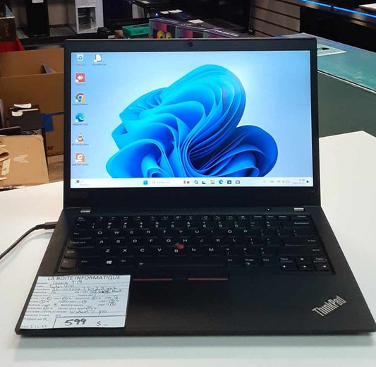 Laptop Lenovo ThinkPad T14 14 po i5-10310u 2,21ghz New SSD 512Go HDMI garantie 6 mois + tx