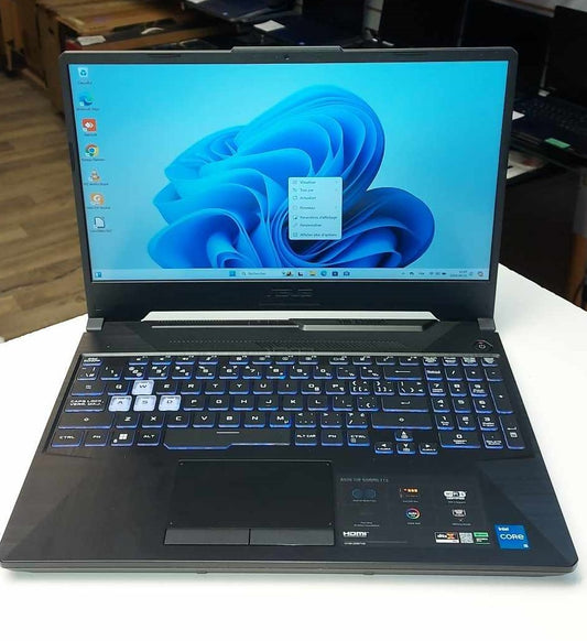 Laptop ASUS TUF GAMING i5-11400H NVMe 1TB 16GB DDR4 15,6po 144Hz FHD RTX2050 garantie 6 mois + tx