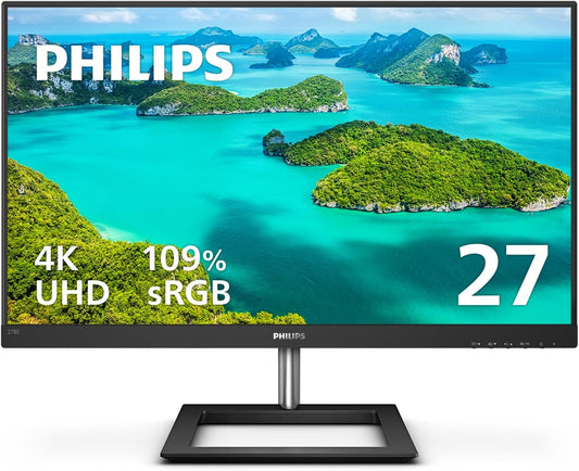 Moniteur Philips 4K Ultra HD 27po UHD IPS 3840 x 2160 60Hz Monitor