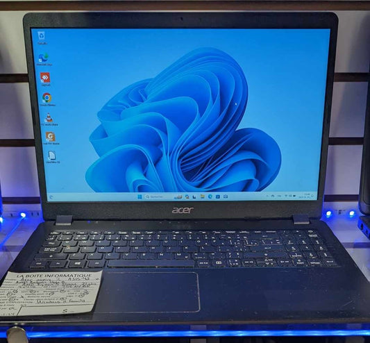 Laptop Acer Aspire 3 A315-42 Ryzen 5 3500U 8Go SSD 256Go NVMe HDMI garantie 6 mois + tx