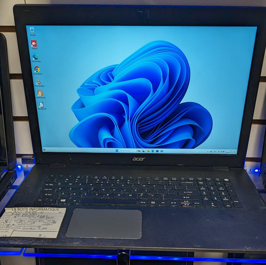 Laptop Acer TravelMate P278-M 17,3 pouces i5-6200u 2,3GHz 8Go SSD Neuf 512Go HDMI garantie 6 mois + tx