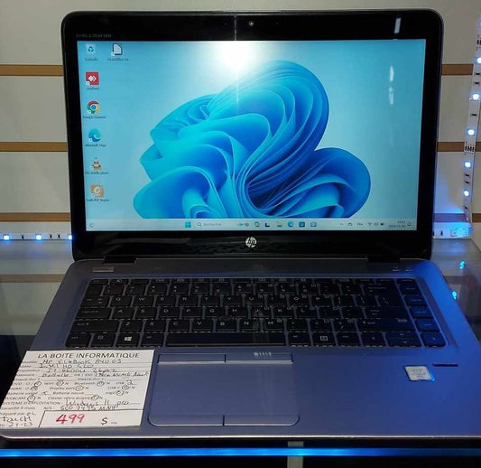 Laptop HP EliteBook 840 G3 SSD NEUF 1TB NVMe Touch Screen i7-6600U 2,6GHz 16Go garantie 6 mois + tx