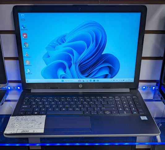 Laptop HP Notebook 15-da0012ca i7-7020U 2,3GHz 8Go SSD 256Go 15,6po HDMIgarantie 6 mois + tx