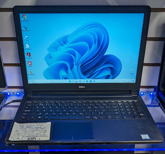 Laptop Dell Inspiron 5566 SSD NEUF 512Go Touch i3-7100U 2,4GHz 8Go 15,6po DVD HDMI garantie 6 mois + tx