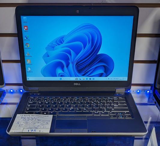 Laptop Dell Latitude E6440 i5-4310M 2,7GHz 8Go SSD 250Go 15,6po HDMI garantie 6 mois + tx