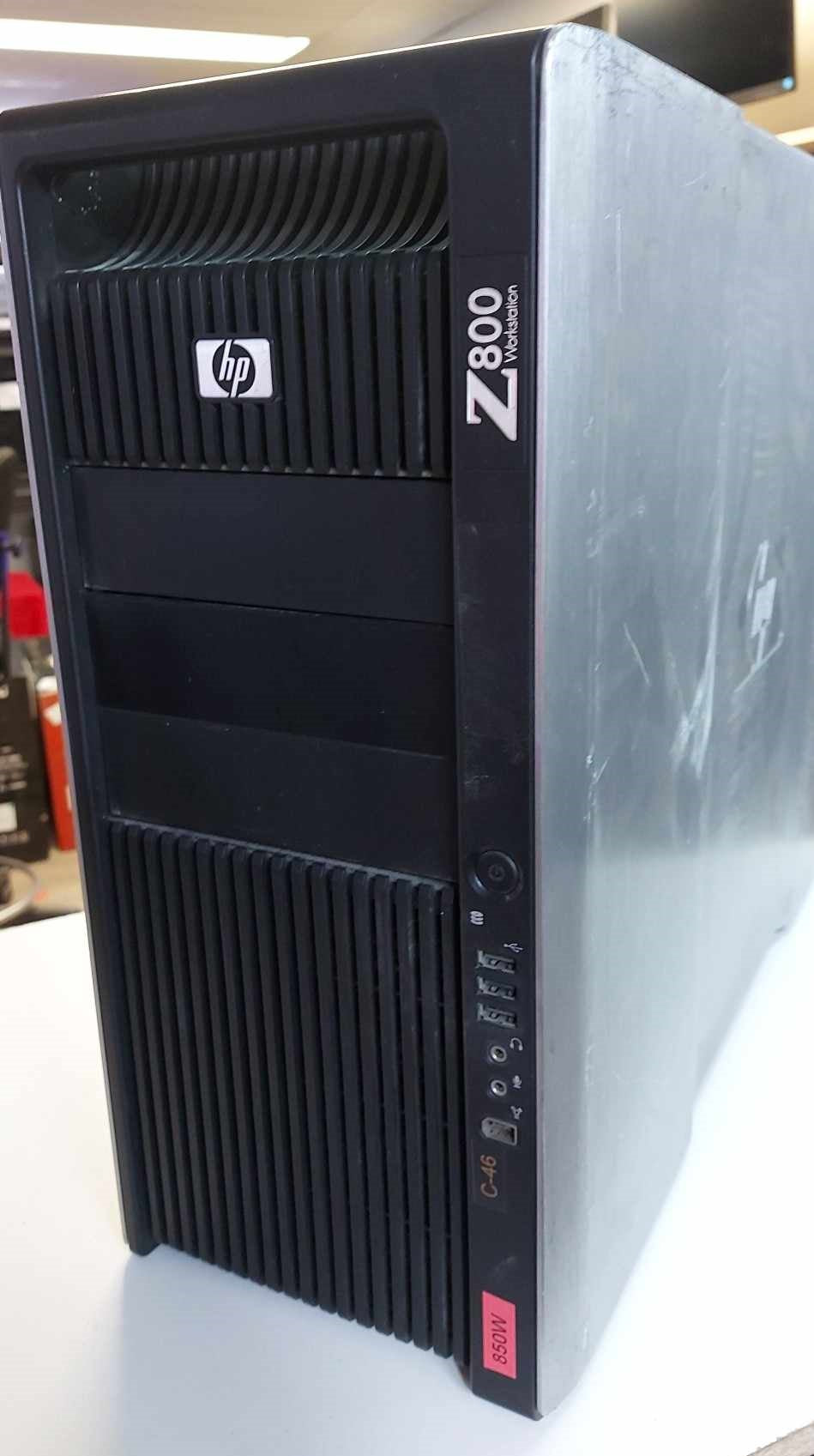 Ordinateur de jeux, multifonction, HP Z800 2 x Intel Xeon ES640 2,66GHz SSD 120GB HDD 500GB 32GB NVIDIA Quadro K4000