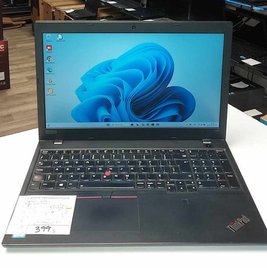 Laptop Lenovo ThinkPad L580 i5-8350u SSD 512Go NVMe NEUF 16Go Ram 15,6po HDMI garantie 6 mois + tx