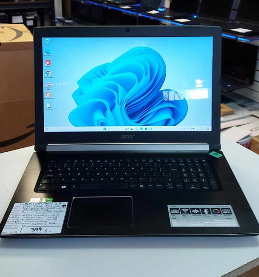 Laptop Acer Aspire A517-51G i5-8250U 1,6GHz 8Go RAM SSD 480Go DVD 17,3po HDMI garantie 6 mois + tx